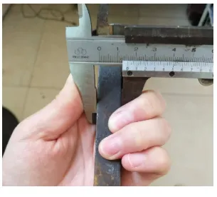 9/16 × 5-1/2 '' Railway Dog Spike Rail unhas