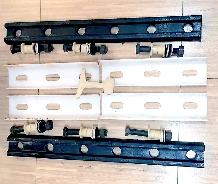 Placa de peixe ferroviário BS