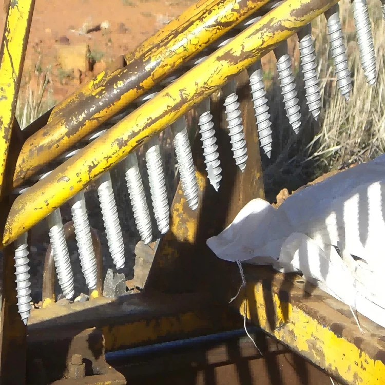 Carbon Steel Square Thread Rail Spikes Carbon Steel Square Thread Rail Spikes