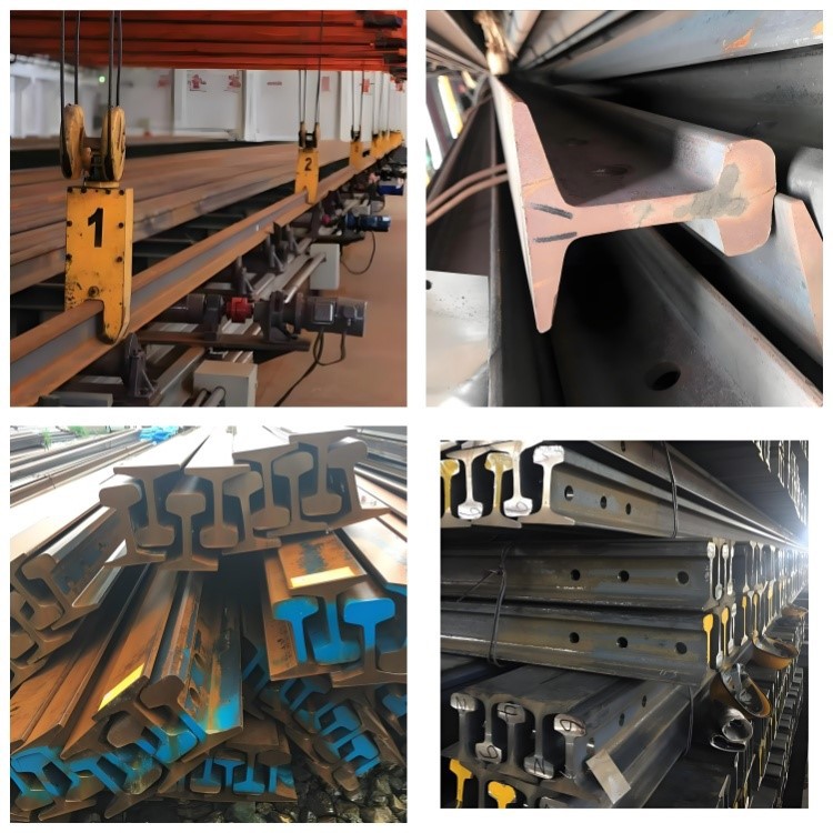 China Heavy Steel Rail 43kg 50kg U75V China Heavy Steel Rail 43kg 50kg U75V
