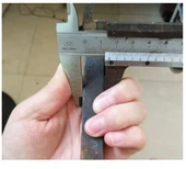 9/16 × 5-1/2 '' Railway Dog Spike Rail unhas